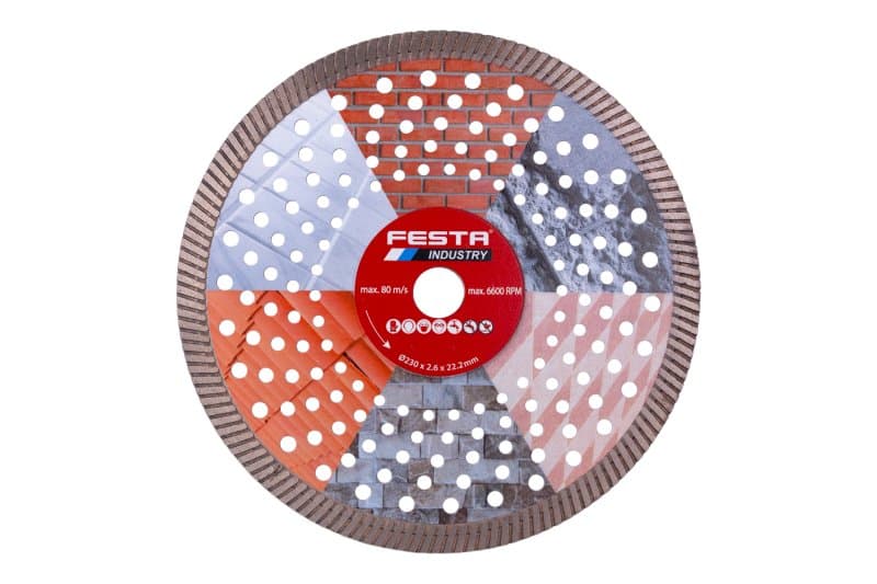 Kotouč diamantový FESTA INDUSTRY Turbo Extreme 230x2.6x22.2mm