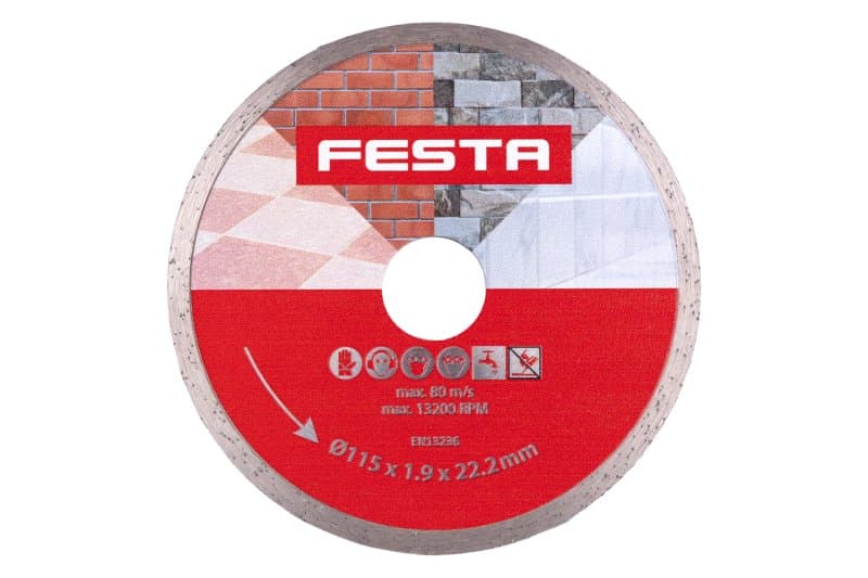 Kotouč diamantový FESTA plný 115x2x22.2mm