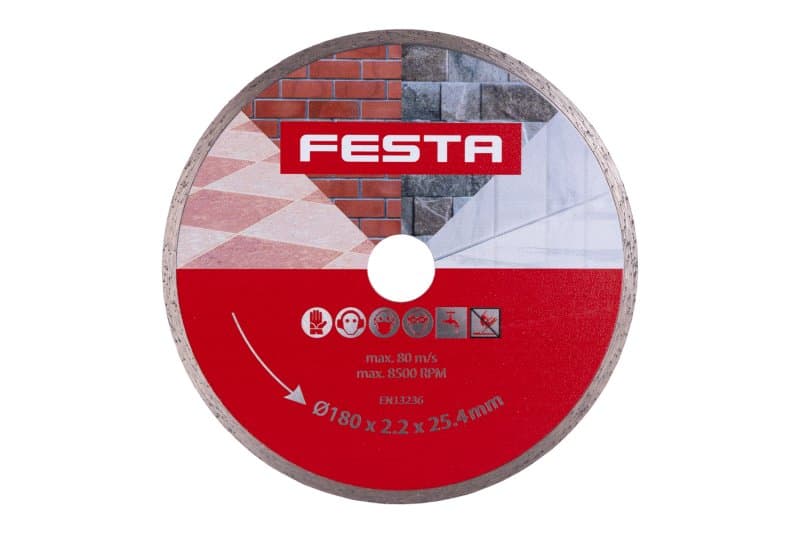 Kotouč diamantový FESTA plný 180x2.4x25.4mm