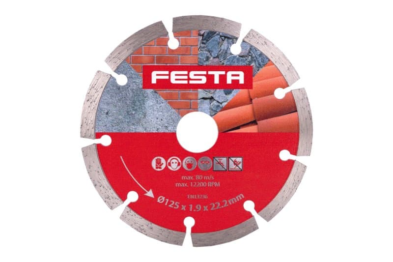 Kotouč diamantový FESTA segment 125x2.2x22.2mm