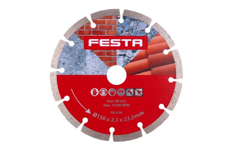Kotouč diamantový FESTA segment 150x2.6x22.2mm