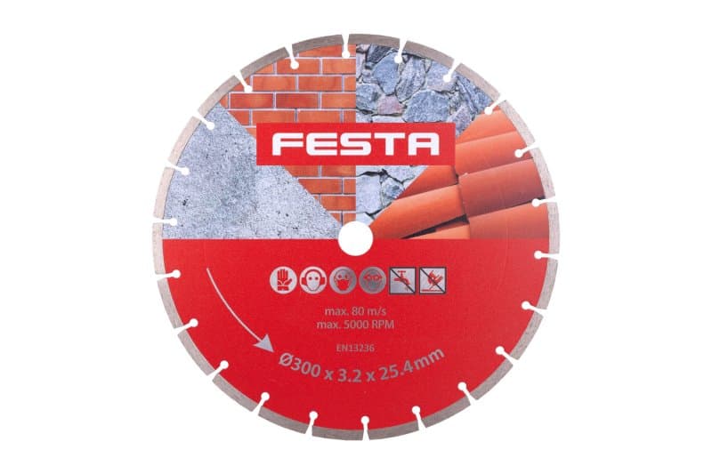 Kotouč diamantový FESTA segment 300x3.5x25.4mm