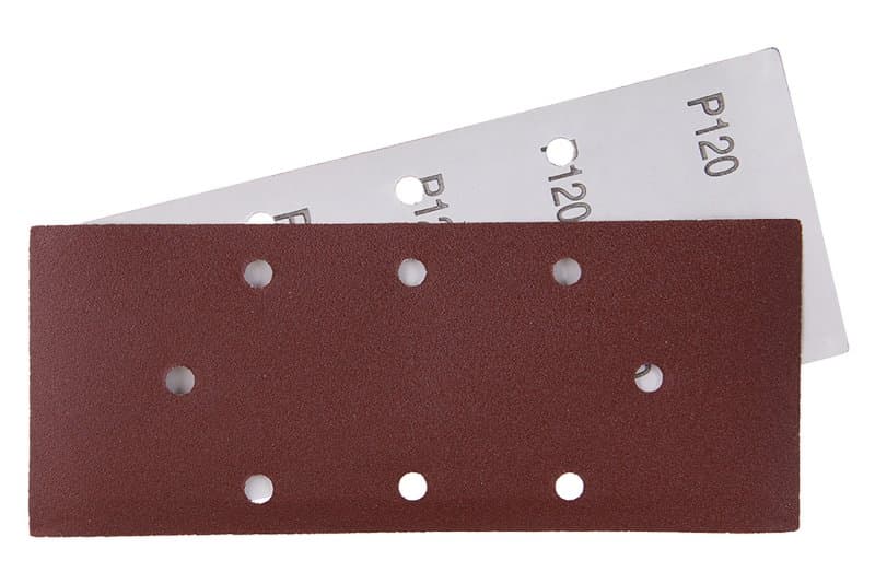 Papír brusný WESTBERG  93x230mm P120 8otvorů 5ks