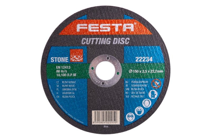 Kotouč řezný FESTA na kámen 150x2.5x22.2mm