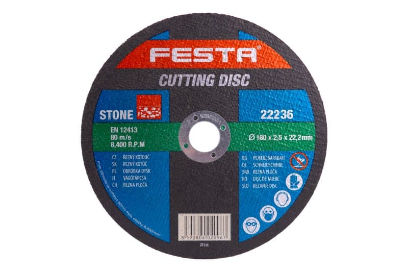 Kotouč řezný FESTA na kámen 180x2.5x22.2mm