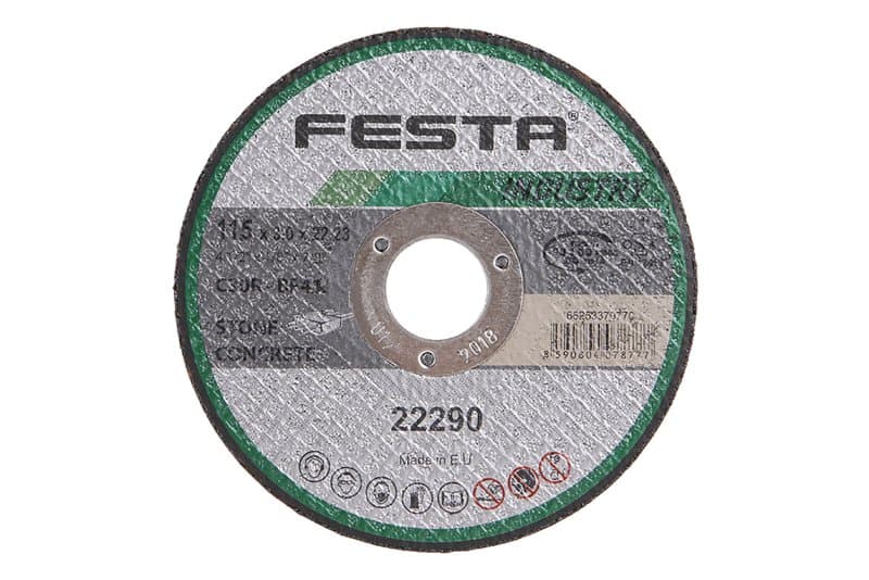 Kotouč řezný FESTA INDUSTRY na kámen 115x3x22.2mm