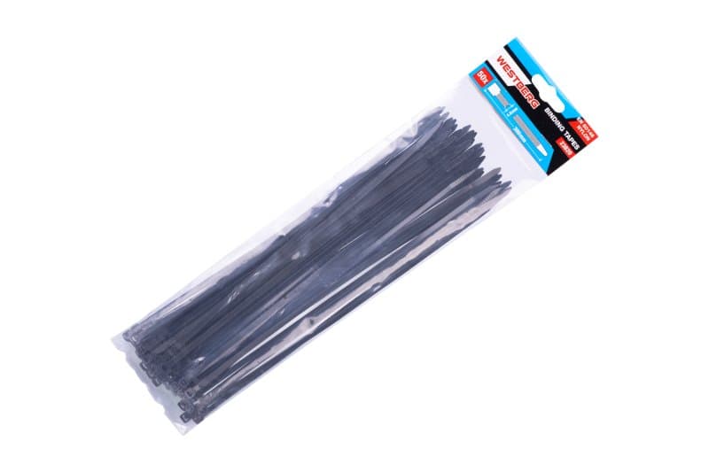 Pásky vázací WESTBERG 300x4.8mm 50ks černé