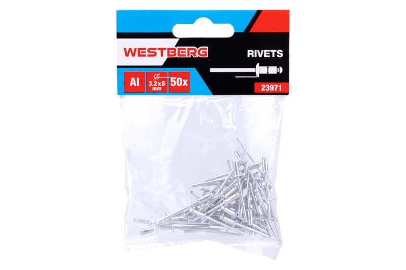 Nýty trhací WESTBERG ALU 3.2x8mm 50ks