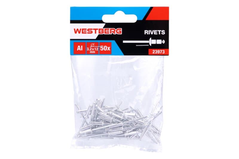 Nýty trhací WESTBERG ALU 3.2x12mm 50ks