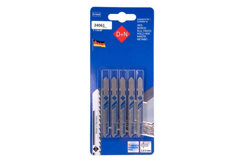 Plátky do přímočaré pily HSS 50/1mm 5ks 31412