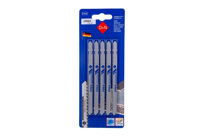 Plátky do přímočaré pily HSS 100/1mm 5ks 31512