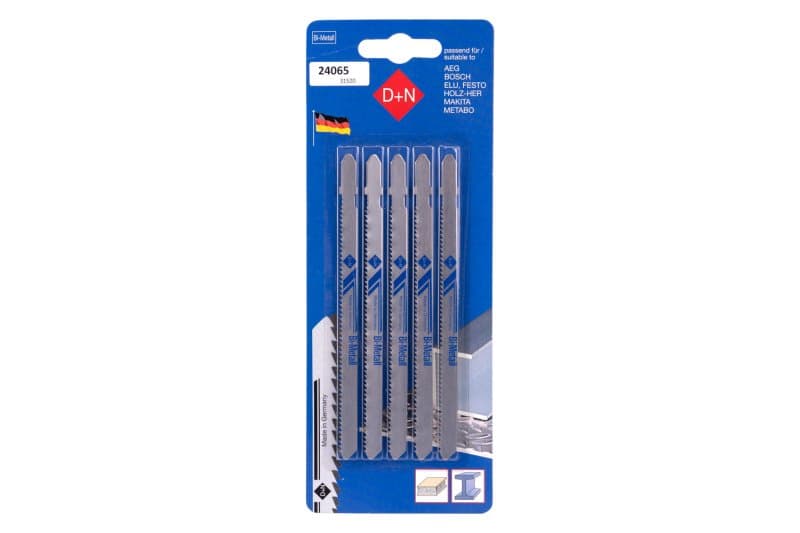 Plátky do přímočaré pily HSS 100/1.3mm 5ks 31520
