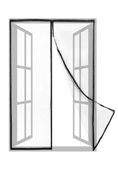 Dveřní závěs proti hmyzu magnetický WESTBERG 220x100cm, antracit