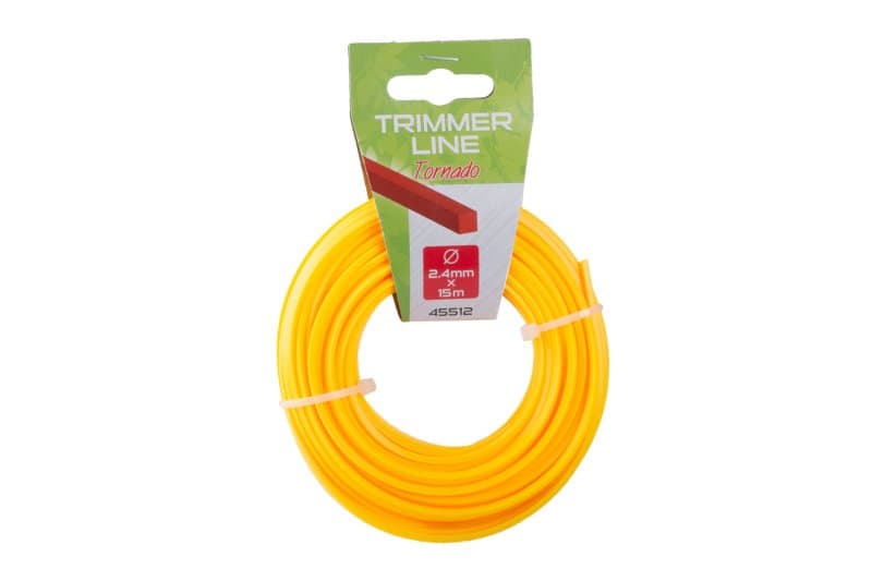 Struna žací čtverec 2.4mm x 15m