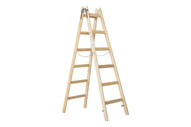 Štafle dřevěné 6 příček, L=1,84m