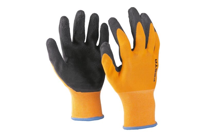 Rukavice nylonové máčené v LATEXOVÉ pěně vel.10