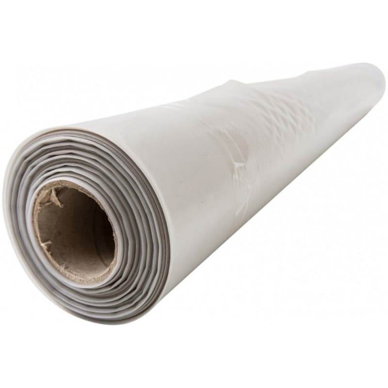 Stavební fólie PE 0,1 mm - Rozměr: 2 x 25 m