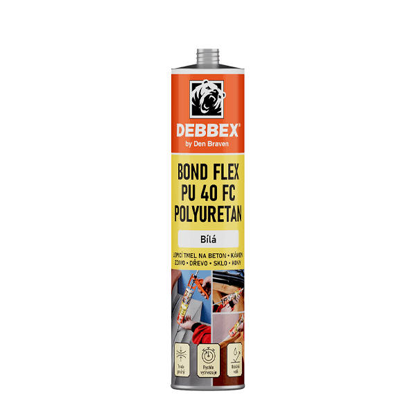 BOND FLEX PU 40 FC polyuretan 300 ml kartuše bílá