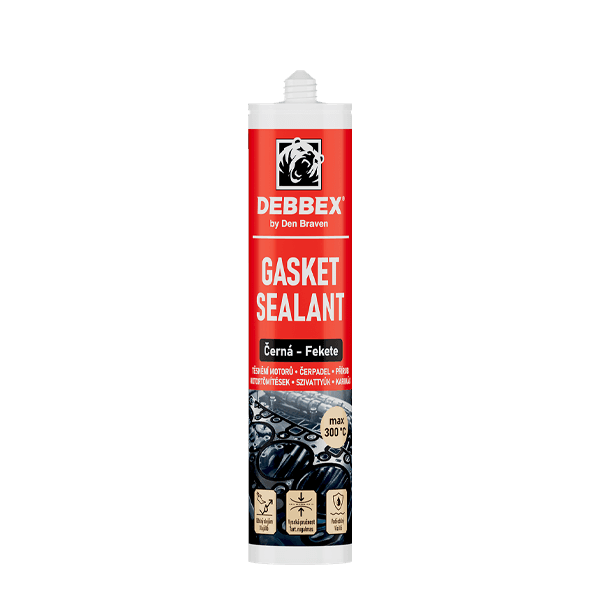 Gasket sealant černý 280 ml kartuše černá