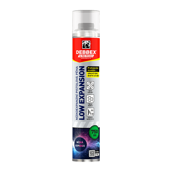 Nízkoexpanzní pěna 750 ml pistolová dóza zelená