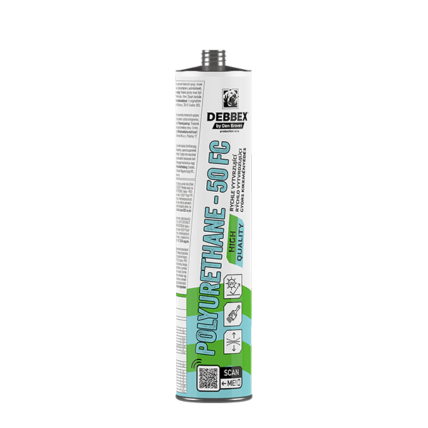 PU 50 FC polyuretanový tmel 300 ml kartuše černá