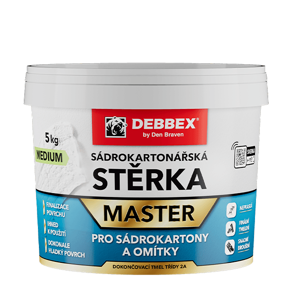 Sádrokartonářská stěrka 5 kg kbelík bílá