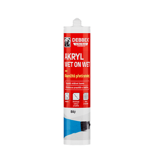 Akryl WET ON WET 280 ml kartuše bílá