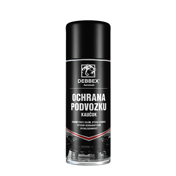 Ochrana podvozku – kaučuk 400 ml aerosolový sprej černá