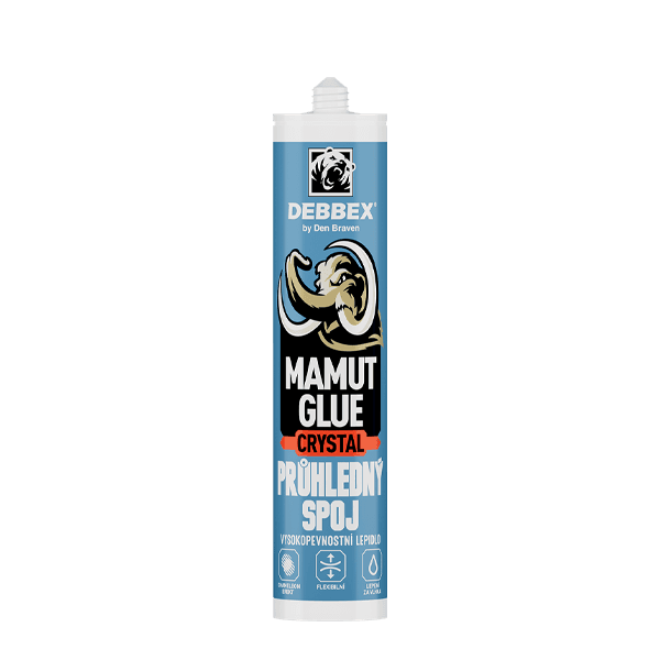 MAMUT GLUE Crystal 290 ml kartuše transparentní