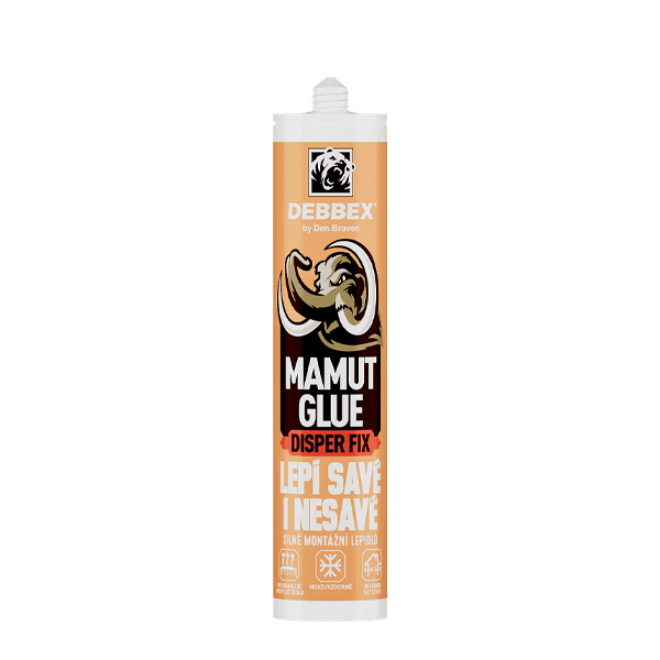 MAMUT GLUE Disper Fix 280 ml kartuše šedá