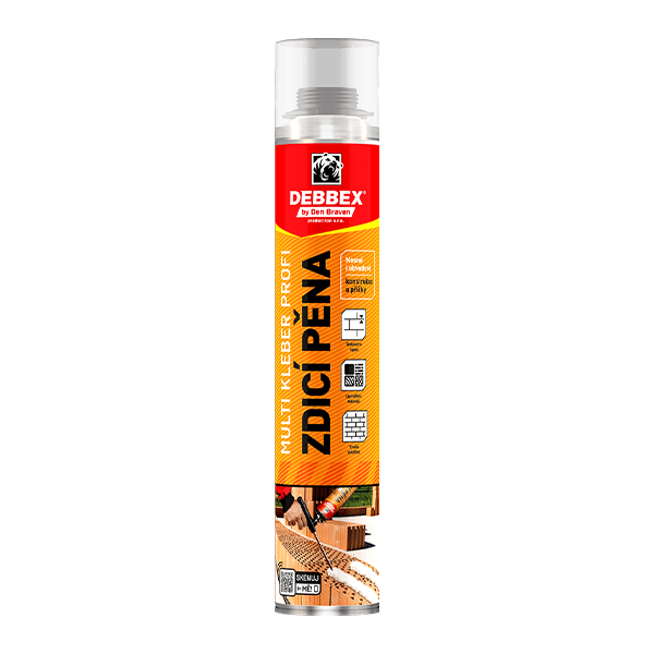 Zdicí pěna MULTI KLEBER PROFI 750 ml pistolová dóza šedá
