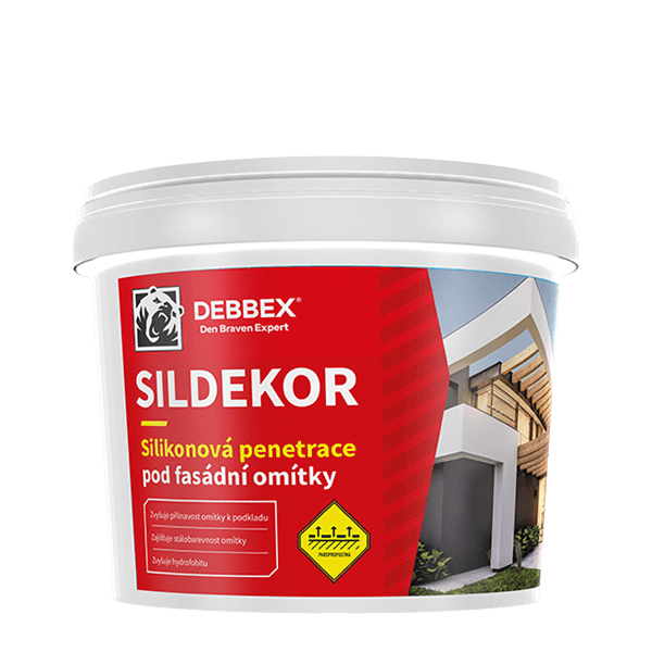 Silikonová penetrace pod fasádní omítky 5 l kanystr bílá
