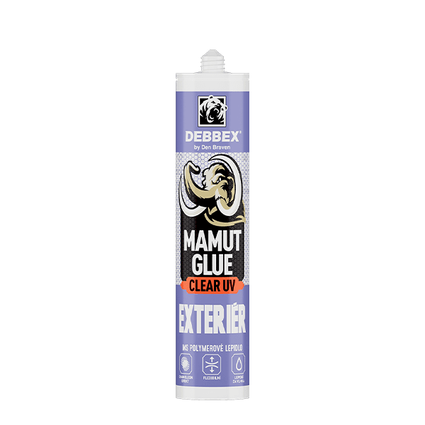 MAMUT GLUE Clear UV 290 ml kartuše transparentní