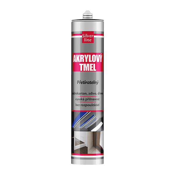 Akrylový tmel Silver Line 280 ml kartuše bílá