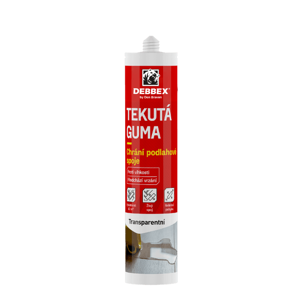 Tekutá guma 280 ml kartuše transparentní