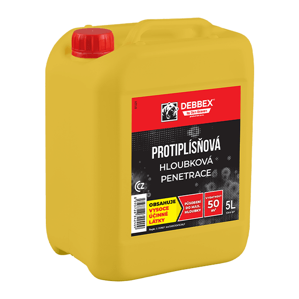 Protiplísňová hloubková penetrace 5 l kanystr mléčně bílá