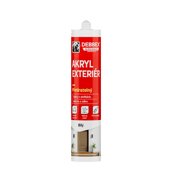 Akryl EXTERIÉR 280 ml kartuše bílá