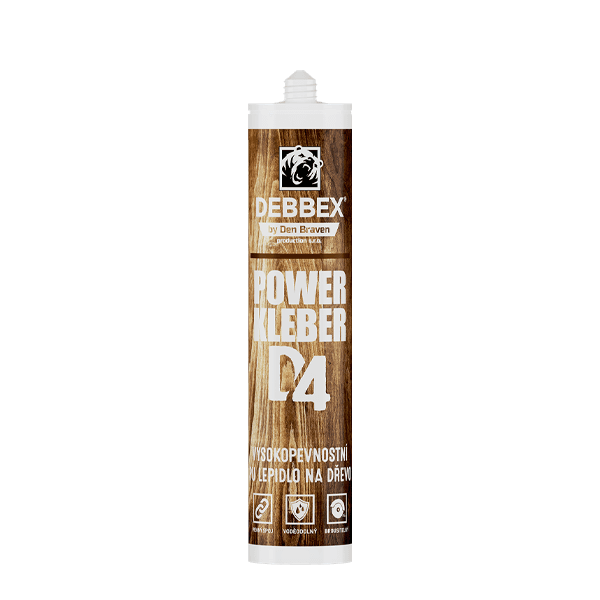POWER KLEBER D4 300 ml kartuše krémová