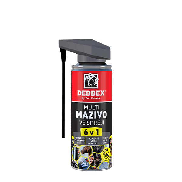Multi mazivo ve spreji 6v1 400 ml aerosolový sprej