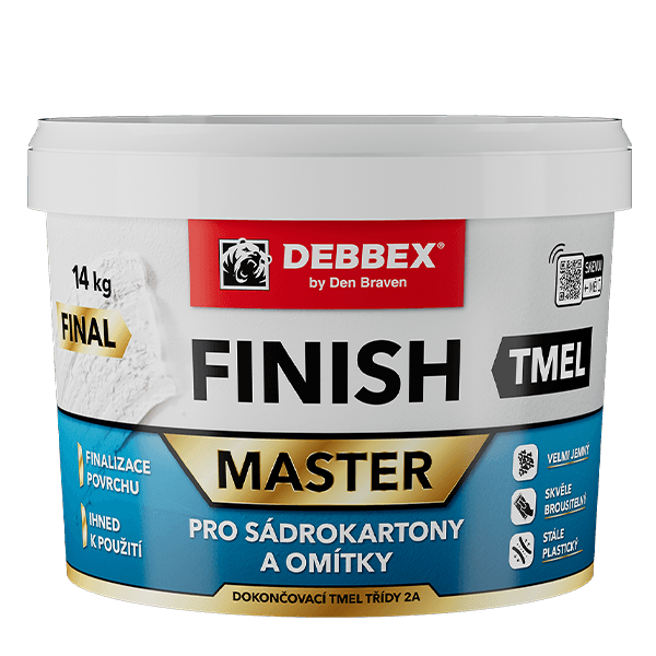 Finish tmel na sádrokartony 14 kg kbelík bílá
