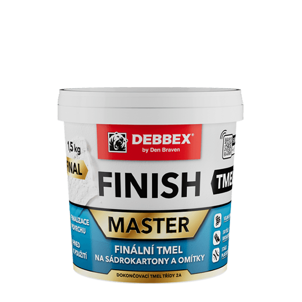 Finish tmel na sádrokartony 1,5 kg kbelík bílá