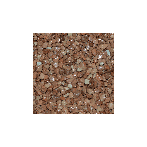 Mramorové kamínky hnědé 3 - 6 mm 25 kg pytel