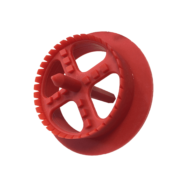 PVC fréza na polystyrenovou zátku 67 mm červená