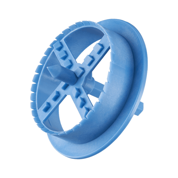 PVC fréza na polystyrenovou zátku 70 mm modrá