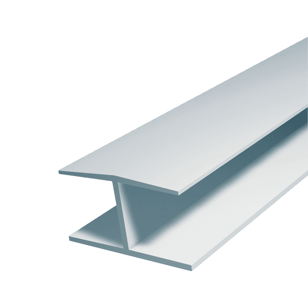 Spojovací profil H 12,5 mm × 2,5 m 2,5 m bílá