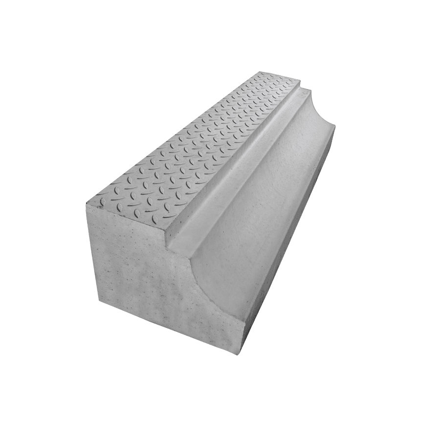 DITON - Zastávkový obrubník Bus náběhový levý 310 - 370 přírodní