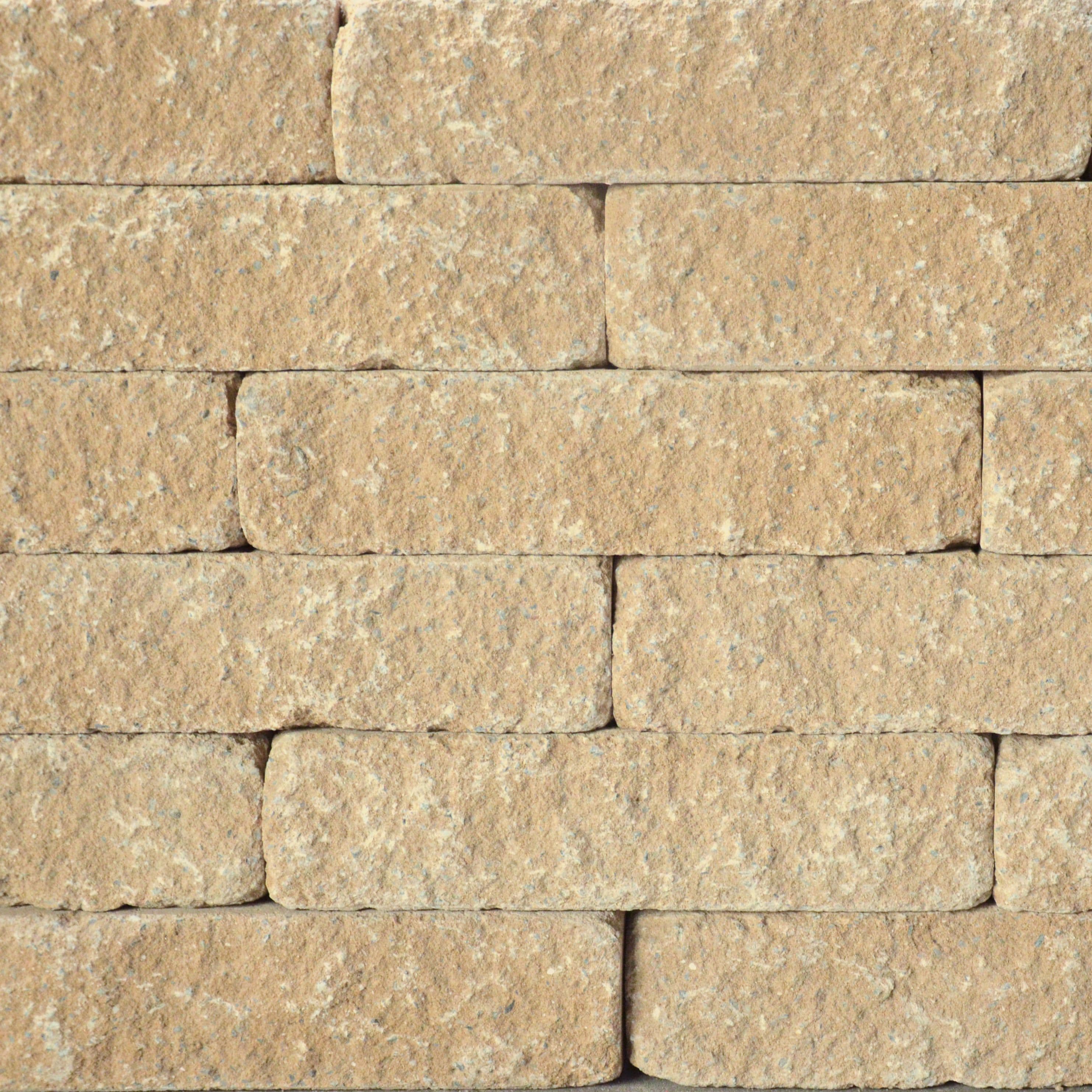 PRESBETON - DUO STONE DS 200 roh tvarovka rohová a zákrytová (Štípaný-rumplovaný Okrová) 150 mm