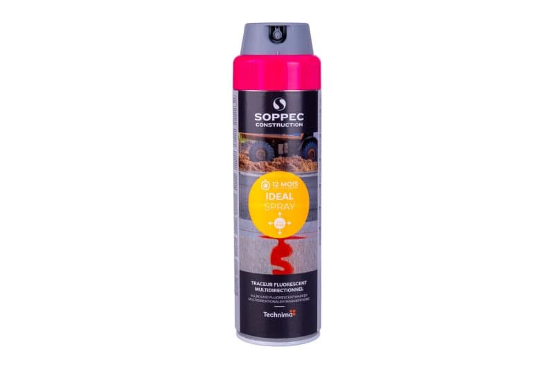 Sprej fluorescenční IDEAL 12M růžový 500ml