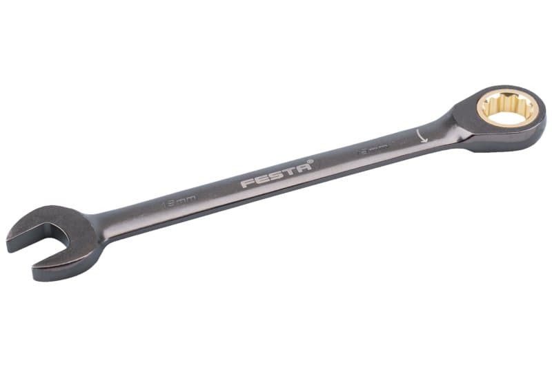 Klíč ráčnový FESTA CrV 19mm 72T