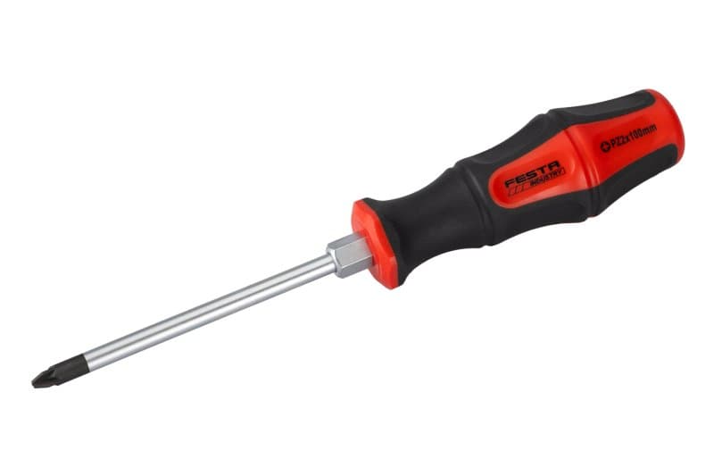 Šroubovák úderový FESTA INDUSTRY CrV PZ 2x100mm 6hran